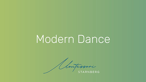 Modern Dance Montessori Starnberg