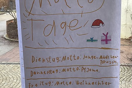 Mottotag Plakat Montessori Starnberg